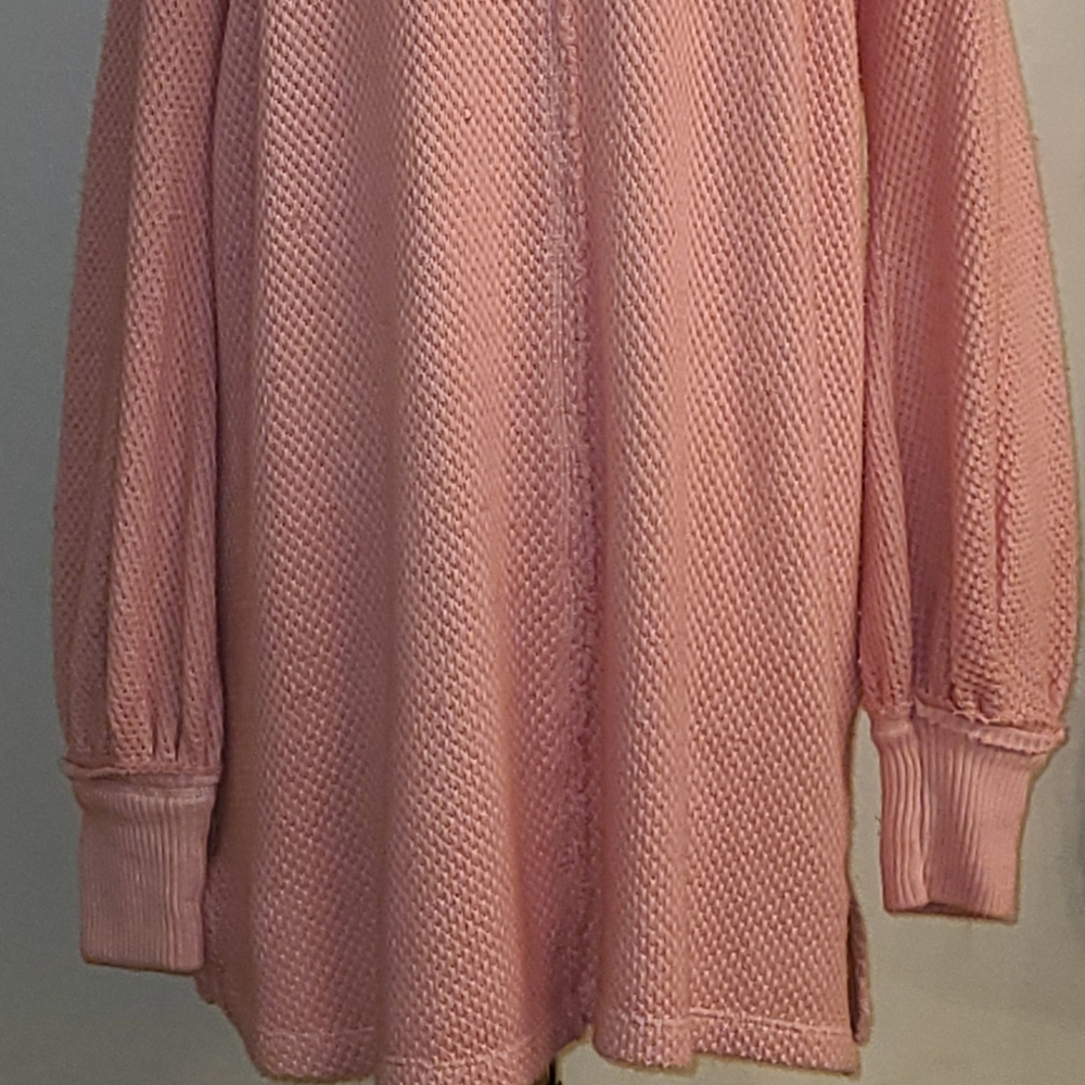 NWT We the free size S faded coral sweater - Picture 7 of 15
